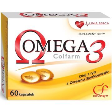 Max Omega-3  500 (Omega 3 Colfarm), kaps.miekkie, 60 szt