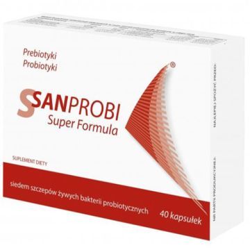 Sanprobi Super Formuła, kapsułki, 40 szt.