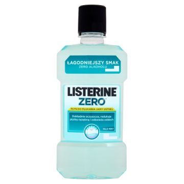 Listerine Cool Mint, płyn do płukania jamy ustnej, łagodny smak mięty, 500 ml