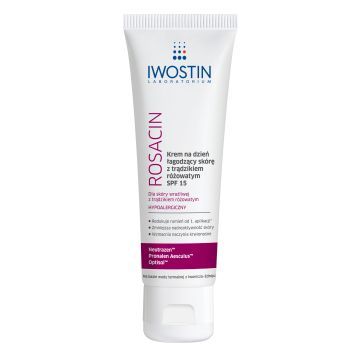 Iwostin Rosacin, łagodzący krem na dzień, SPF 15, 40 ml