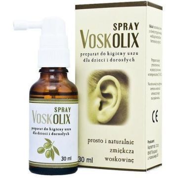 Voskolix, spray, do higieny uszu, 30 ml