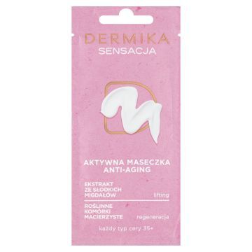 Dermika Sensacja, maseczka,aktywna,anti-aging,35+, 10 ml
