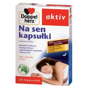 Doppelherz aktiv Na sen, kapsułki, 20 szt.