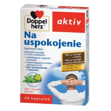 Doppelherz aktiv Na uspokojenie, kapsułki, 20 szt.