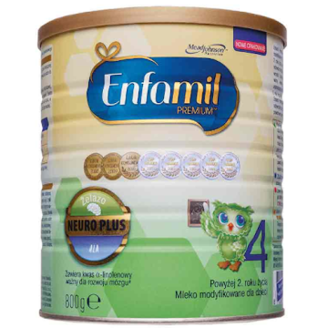 Enfamil 4 Premium MFGM, mleko, pow. 2 r.z., 800 g