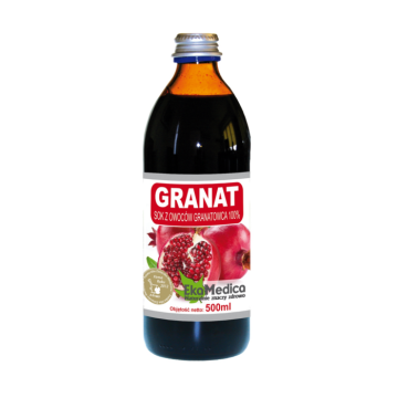 Granat, sok, z granatu, (EkaMedica), 500 ml