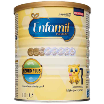 Enfamil 1 Premium MFGM,(Lipil),mleko,0-6 mcy, 800 g