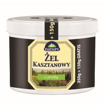 Dr. Natury, żel kasztanowy z arniką, 350 g + 150 g GRATIS