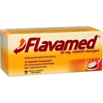 Flavamed, 60 mg, tabletki musujące, 10 szt.