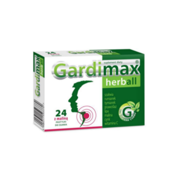 Gardimax Herball, pastylki do ssania, 24 szt.