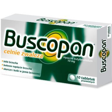 Buscopan, 10 mg, tabletki powlekane, 20 szt.