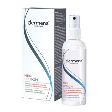 Dermena Hair Care, Men, lotion hamujący wypadanie i stymulujący odrastanie włosów, 150 ml