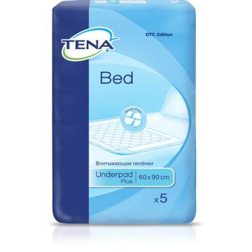 TENA Bed Plus OTC Edition, podkłady chłonne, 60 x 90 cm, 5 szt.