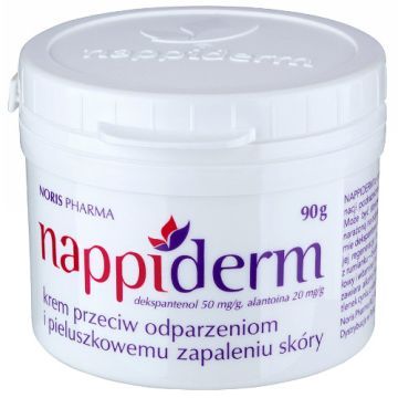 Nappiderm, krem, przeciw odparzeniom, 90 g