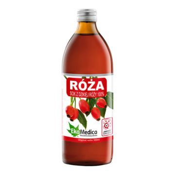 Dzika roza, sok, (EkaMedica), 500 ml