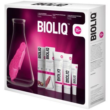 Zestaw Promocyjny Bioliq 35+, krem na dzień, cera mieszana, 50 ml + krem na noc, 50 ml + krem pod oczy, 15 ml