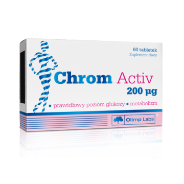 Olimp Chrom Activ, 200 µg, tabletki, 60 szt.