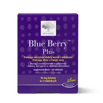 Blue Berry Plus, tabletki,  60 szt.