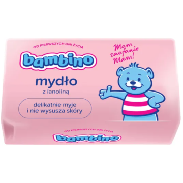 Bambino, mydło z lanoliną dla dzieci od pierwszych dni życia, 90 g