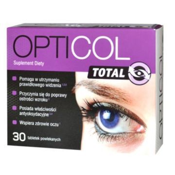 Opticol Total, tabletki powlekane, 30 szt.