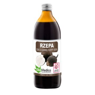 Czarna rzepa, sok, (EkaMedica), 500 ml