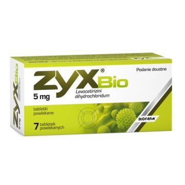 Zyx Bio, 5 mg, tabletki powlekane, 7 szt.