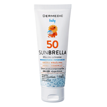 Dermedic Sunbrella, mlecz.,ochr.,dla dzieci,niem,SPF50,100ml