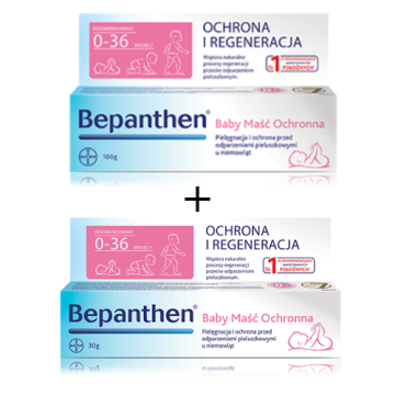 Bepanthen Baby, masc,(Bayer), 100 g+30 g,PR.PRZED,1331/15