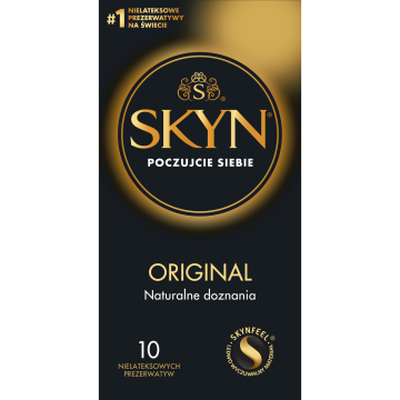 Skyn Original, nielateksowe prezerwatywy, 10 szt.