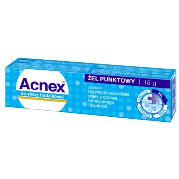 Acnex, żel punktowy, 15 g