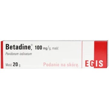 Betadine,10%, maść, 30 g (imort równoległy, Delfarma)