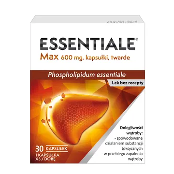 Essentiale Max, 600 mg, kapsułki, 30 szt.