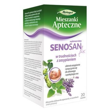 Senosan fix, mieszanka ziołowa w saszetkach, 1,7 g, 20 szt.