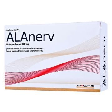 ALAnerv, 920 mg, kapsułki, 30 szt.