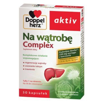 Doppelherz aktiv Na wątrobę Complex, kapsułki, 30 szt.