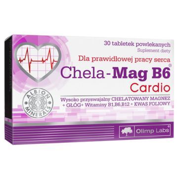 Olimp Chela-Mag B6 Cardio, tabletki powlekane, 30 szt.