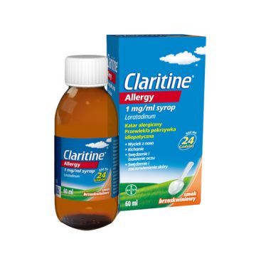 Claritine Allergy, (1 mg/ml), syrop, 60 ml