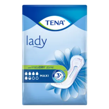 TENA Lady Protect+ Maxi, specjalistyczne podpaski, 12 szt.