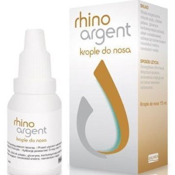 Rhinoargent, krople do nosa, 15 ml