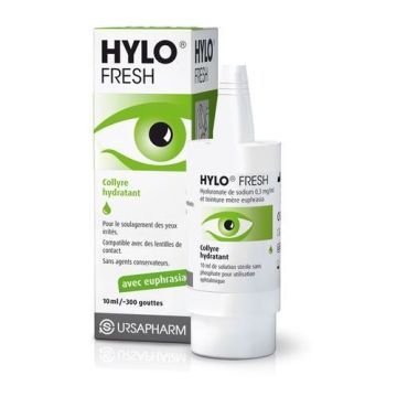 Hylo-Fresh, nawilżające krople do oczu, 10 ml