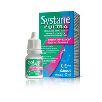 Systane Ultra, nawilżające krople do oczu, 10 ml