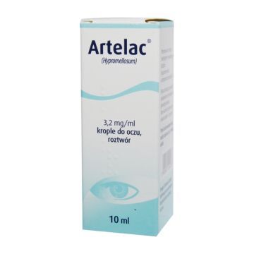 Artelac, 3,2 mg/ml,krople d/oczu,(i.row),InPh,Niemcy, 10 ml