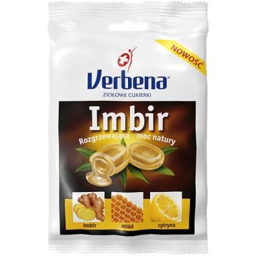 Verbena, cuk.,ziolowe, imbir, 60 g