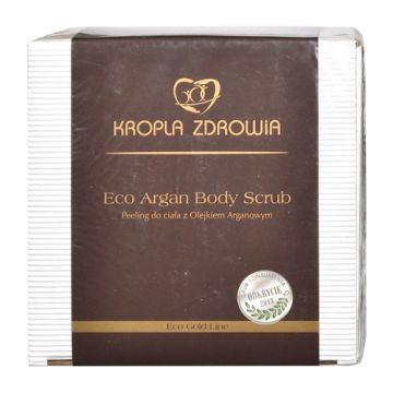 Kropla Zdrowia Eco Argan Body Scrub,peeling,do ciala, 200 ml