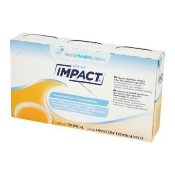 Impact Oral, płyn, smak owoców tropikalnych, 237 ml, 3 szt