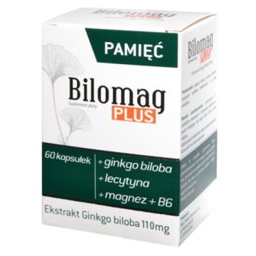 Bilomag Plus, kapsułki, 60 szt