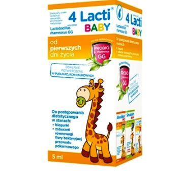 4Lacti Baby, krople, 5 ml