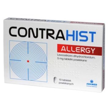 Contrahist Allergy, 5 mg, tabletki powlekane, 10 szt.