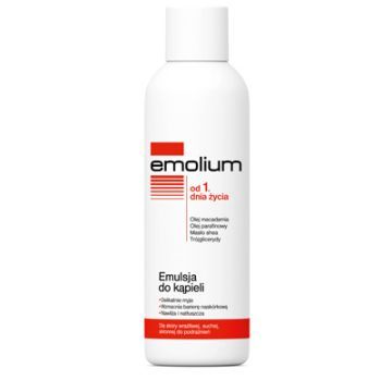 Emolium Dermocare, emulsja do kąpieli od 1. dnia życia, 200 ml