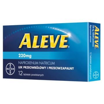 Aleve, 220 mg, tabletki powlekane, 12 szt.